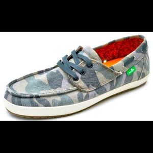 Sanuk Casa Barco Men’s Shoes - Camo